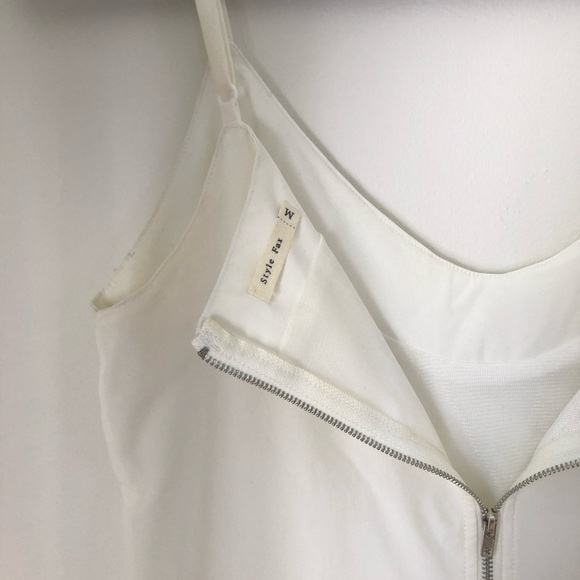 White Midi Dress - Picture 6 of 7